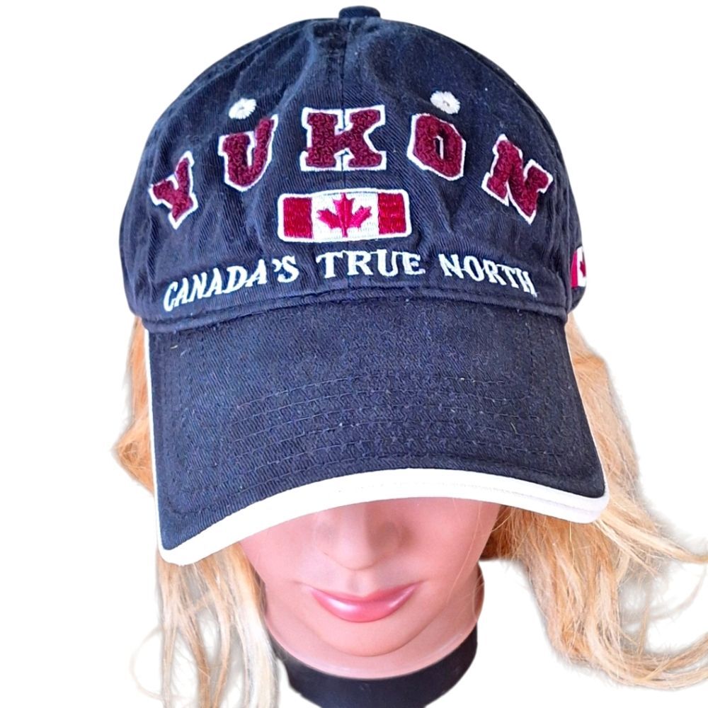 Yukon Canada's True North Adjustable Cap Canadian Flag CO Headwear Embroidered